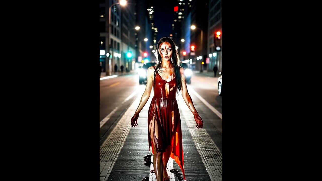 "Midnight Witch Chase on Route 66: Eyes in the Rearview"