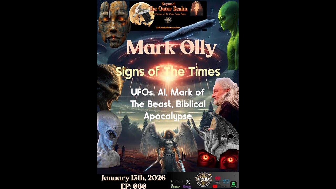 Signs of The Times”-Biblical Apocalypse, AI,Mark of The Beast,Spiritual Warfare - Mark Olly