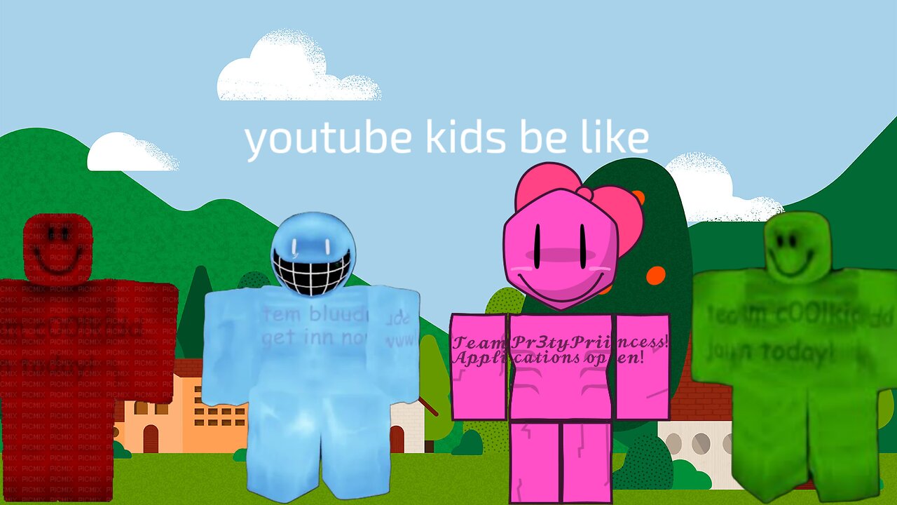 YouTube kids be like forsaken edition