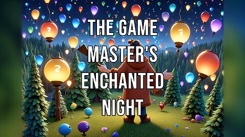 The Game Master's Enchanted Night |#magicalgames #childrensstories #fantasyadventures #gameon