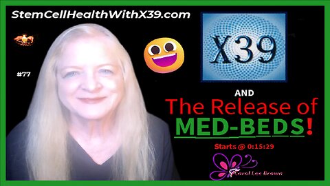 🥰Med-Bed🥰Update and the Advantages of using 🥰X39 Now… and 🥰After Med-Bed Treatments
