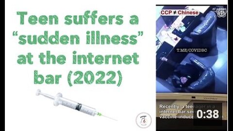 "2022: Teen Stricken with Sudden Illness at Internet Bar"
