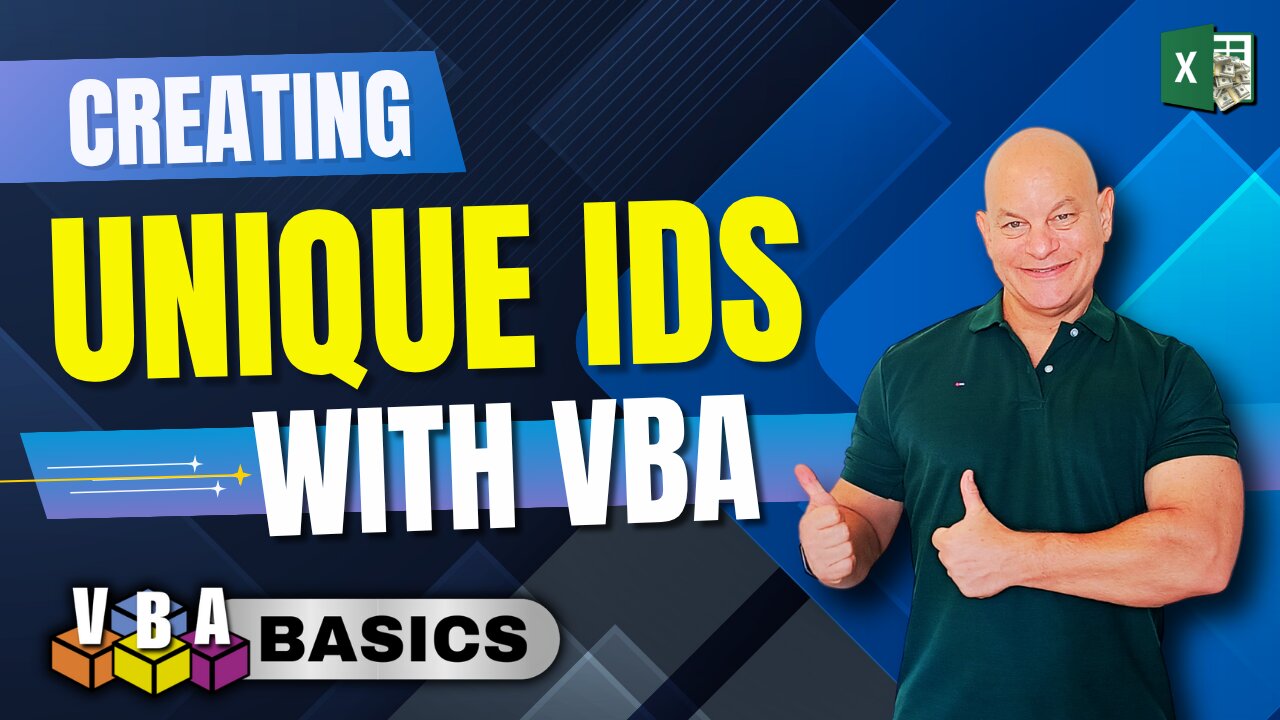 5 Excel Tricks To Instantly Generate Unique IDs (VBA + Formulas)