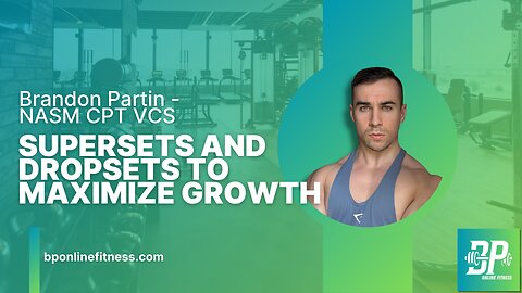 Livestream Discussion - Supersets and Drop Sets for Muscle Growth