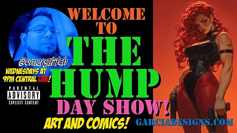 017 The Hump Day Show - Art and Comics Christian Zaffo and BATTMURK (Matt Burke) Hangout.