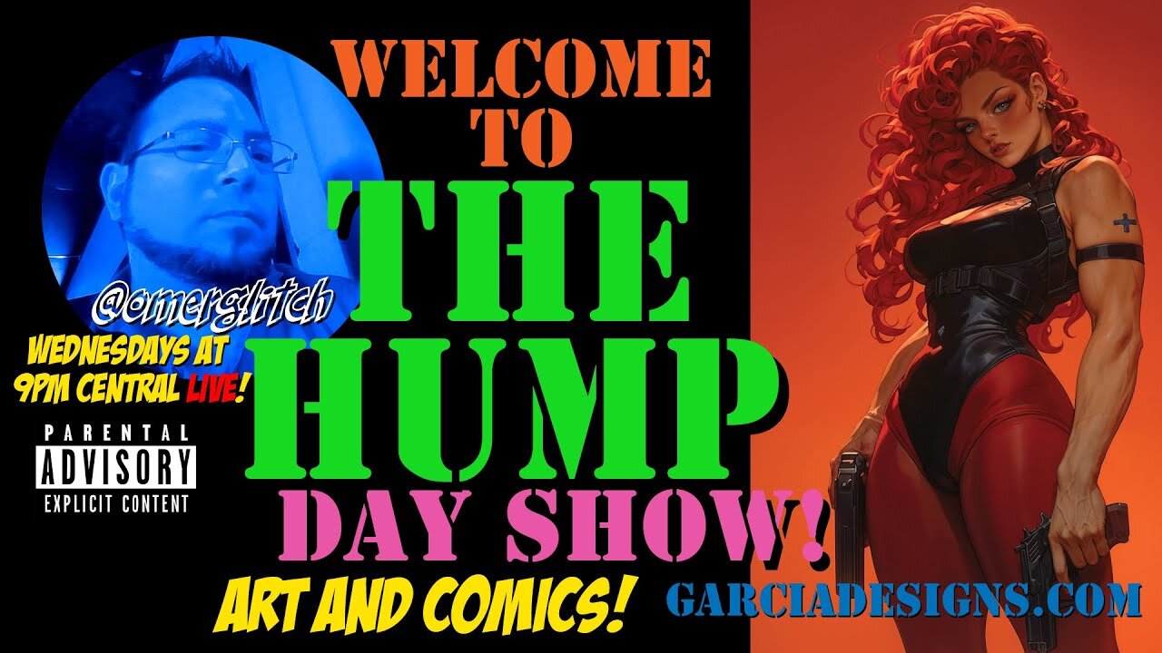 017 The Hump Day Show - Art and Comics Christian Zaffo and BATTMURK (Matt Burke) Hangout.