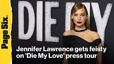Jennifer Lawrence drops f-bomb — and truth bombs — in viral 'Die My Love' press tour
