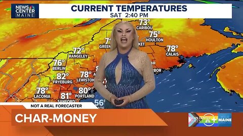 A local NBC-affiliated channel in Portland, Maine, featured a drag queen who delivered the weather