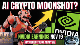 AI Crypto MOONSHOT: MasterBOT Token Could EXPLODE Before NVIDIA Earnings Nov 19th | Deep Analysis