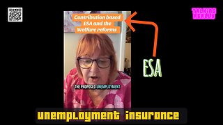 Unemployment Insurance AND more on contributions based ESA
