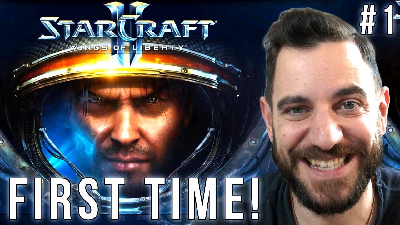 YES!, First Time BLIND Starcraft 2 Wings of Liberty Campaign Playthrough ~ Part 1
