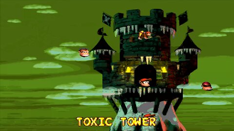 DONKEY KONG COUNTRY 2™ : DIDDY'S KONG QUEST™ / ACT 6. K. ROOL'S KEEP / A6#6. TOXIC TOWER! DK