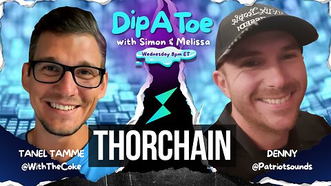 Cross-Chain Chaos: Unpacking THORChain’s DeFi Revolution with Denny & Tanel | Dip A Toe EP86