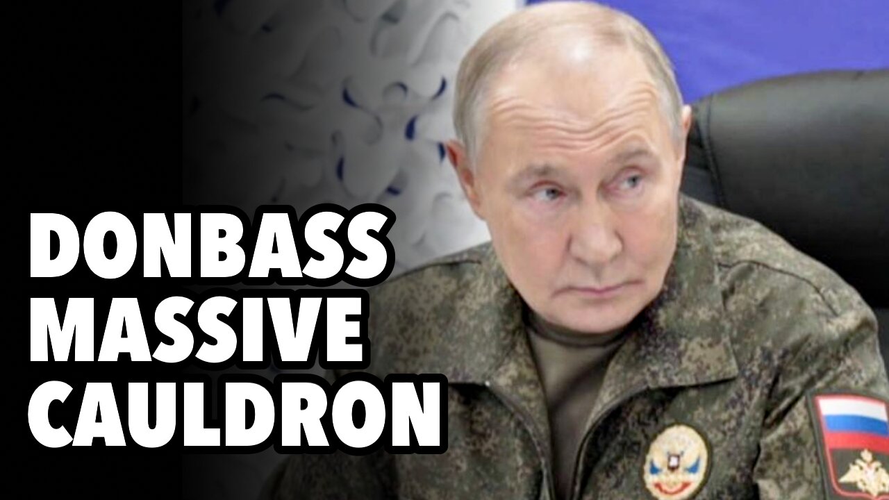 Kupyansk, MASSIVE cauldron and Donbass accelerated collapse