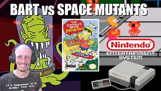 Bart vs The Space Mutants (NES): Use Your X-Ray Glasses to Stop the Aliens from Invading the Planet