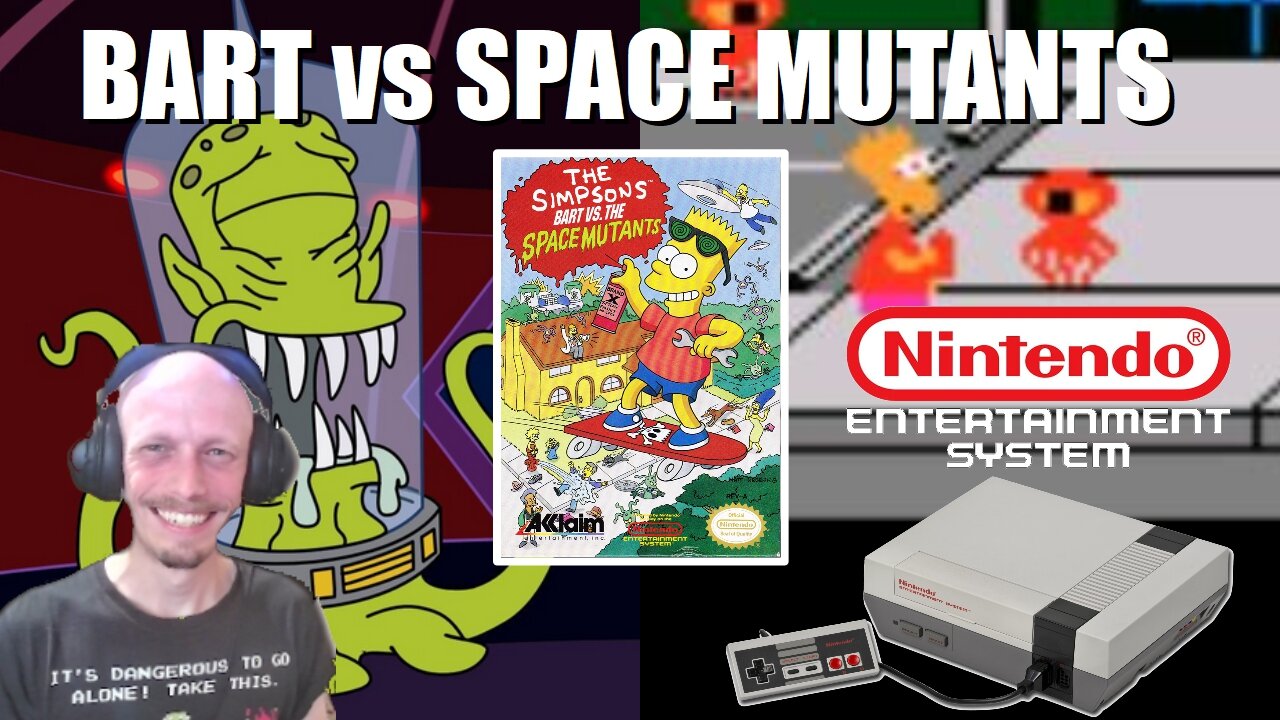 Bart vs The Space Mutants (NES): Use Your X-Ray Glasses to Stop the Aliens from Invading the Planet