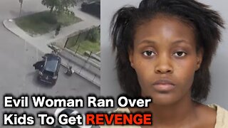 Cincinnati Woman RUNS OVER Kids For Revenge