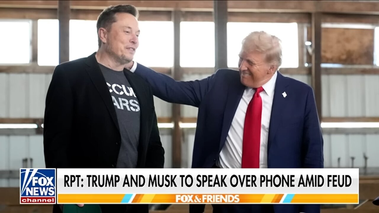 Trump, Musk to speak on phone after EXPLOSIVE online feud: Report