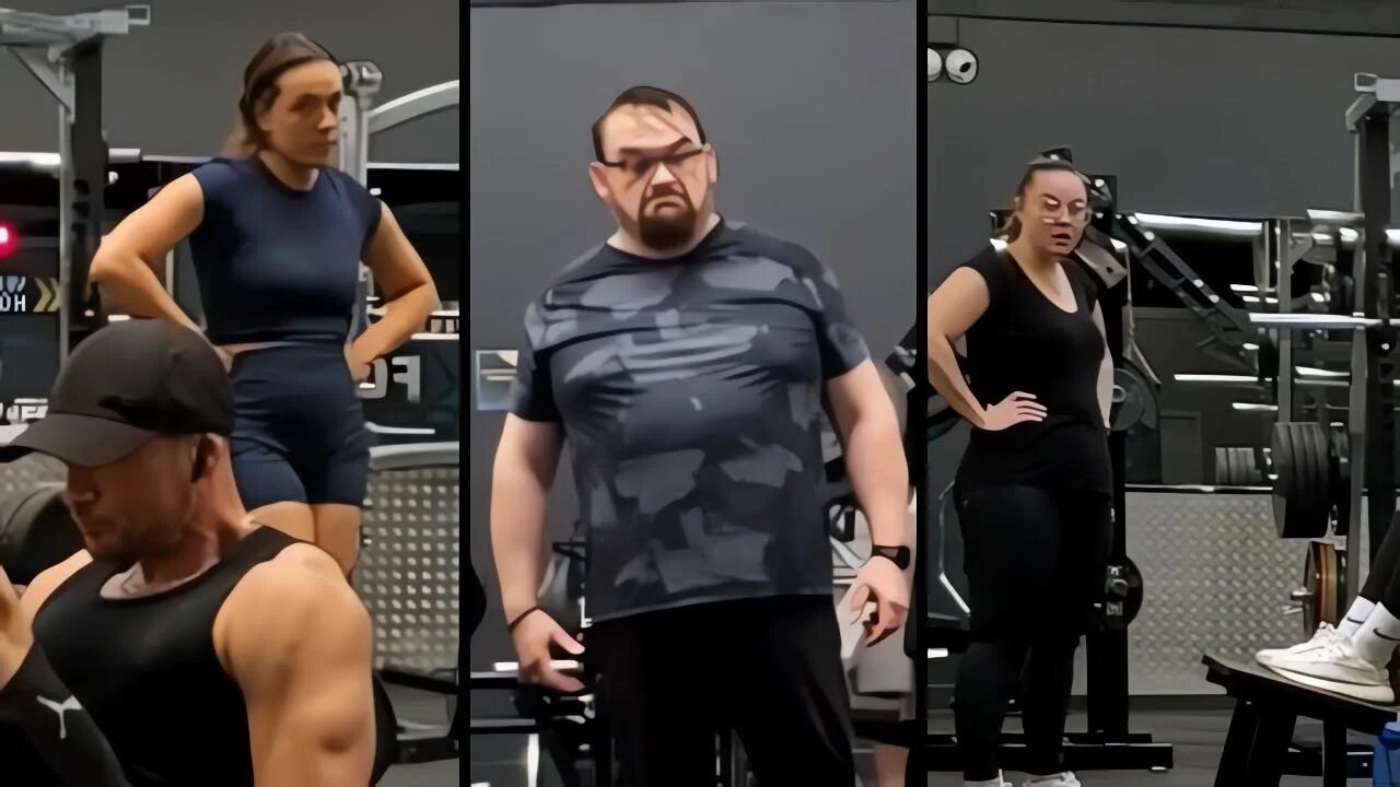 đŸ”¥Scaring People in The Gym With Calisthenics #61
