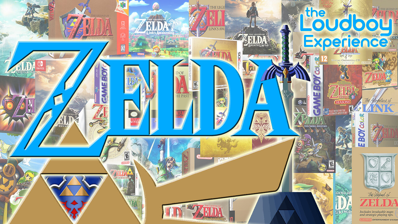 The Legend of Zelda Title Screens Through The Ages - The Loudboy Experience