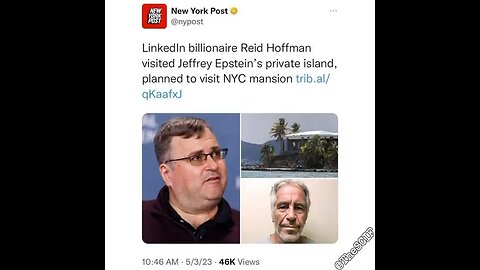 Reid Hoffman is all over the Epstein files & emailing Epstein bout going 2 Little St. James Island