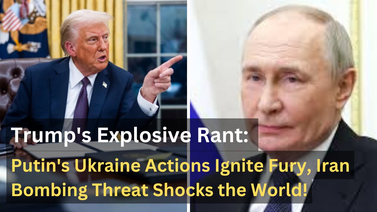 Trump tells NBC he is 'pissed off' at Putin over stalled peace talks