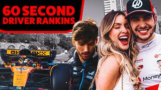 60 SECOND F1 Monaco Driver Rankings