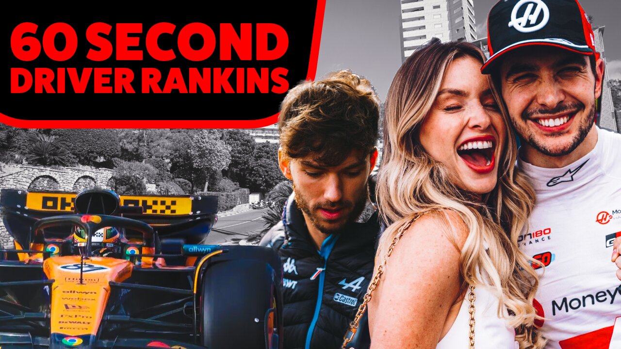 60 SECOND F1 Monaco Driver Rankings
