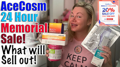 AceCosm 24 Hour Memorial Day Sale, What Will Sell Out! Code Jessica10 Saves you Money