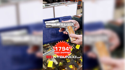 Colt Custom Engraved 1911 – KYGUNCO Exclusive!