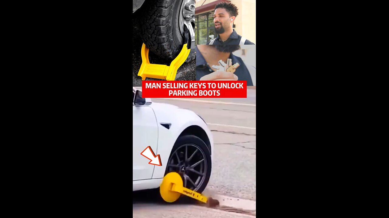 Man caught selling keys to unlock parking boots in U.S. #car #breakingnews #usa #japd