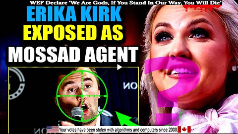 Leaked Audio Exposes Erika Kirk Bragging About Mossad Contacts Weeks Before Shooting