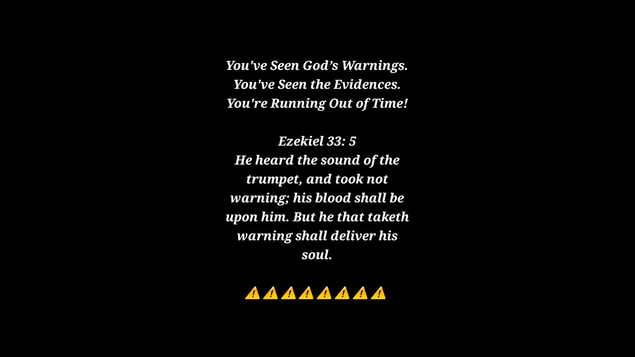 The Last Warnings For Humanity ⚠️