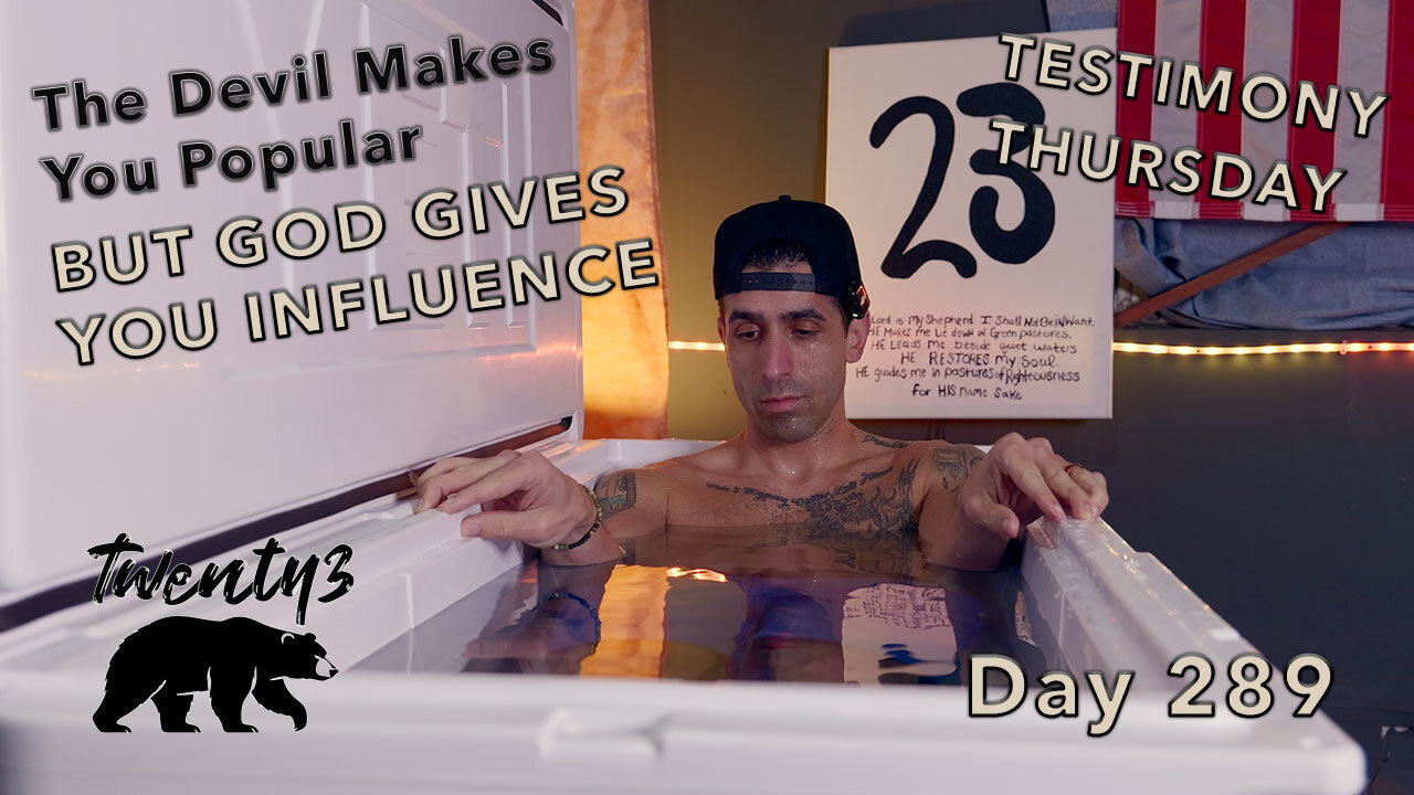 Day 289 | The Devil Makes You Popular, But God Gives You Influence