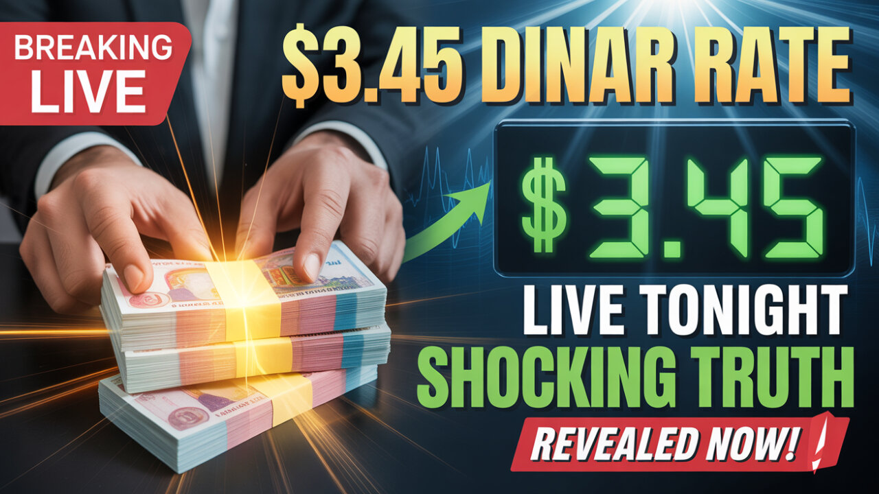 Historic Update 🤑 Iraqi Dinar RV Finally Activated! IQD RV News Update 2025 💥 IQD Today News