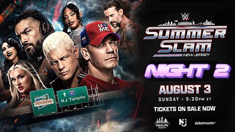 WWE Summerslam Results Night 2 - 03rd August 2025