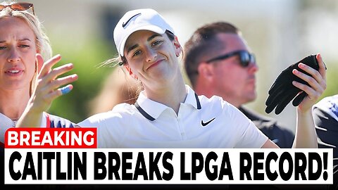 She Just Changed Everything — Caitlin Clark BREAKS RECORDS During LPGA TAKE OVER