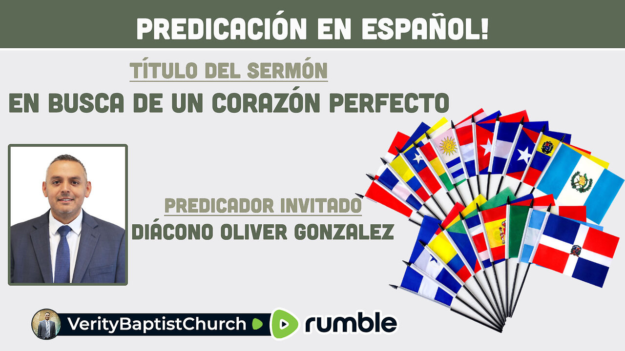 En Busca De Un Corazon Perfecto | Diácono Oliver González