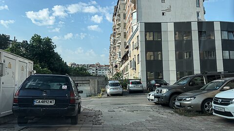 No Copyright | 🚗 Morning Drive in Sofia | Daily Routine to Work 🏙️