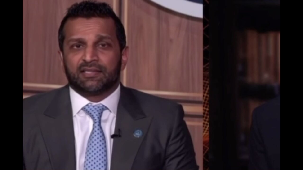 🟢 Kash Patel: The FBI has KNOWN the J6 Pipe Bomber’s identity for FIVE YEARS