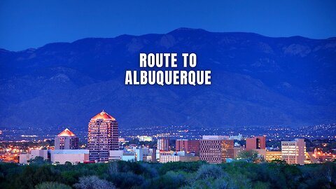 Route to Albuquerque #albuquerque #newmexico #balloonfiesta #route66