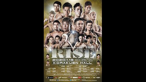 RISE 136 - Jan 13 2020 - Korakuen Hall, Tokyo