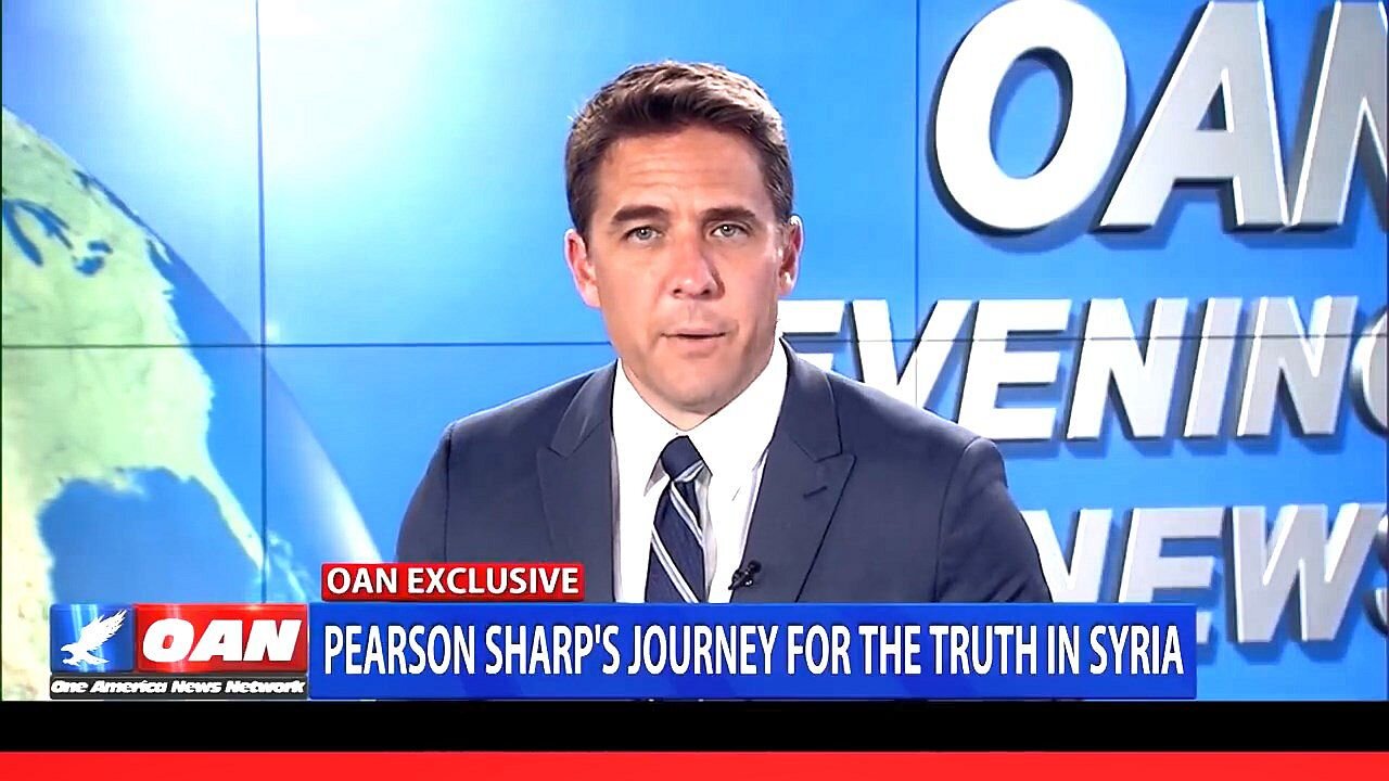 2 of 4 OAN'S PEARSON SHARP REFUTES MSM REPORTS OF ALLEGED SYRIAN CHEMICAL ATTACK