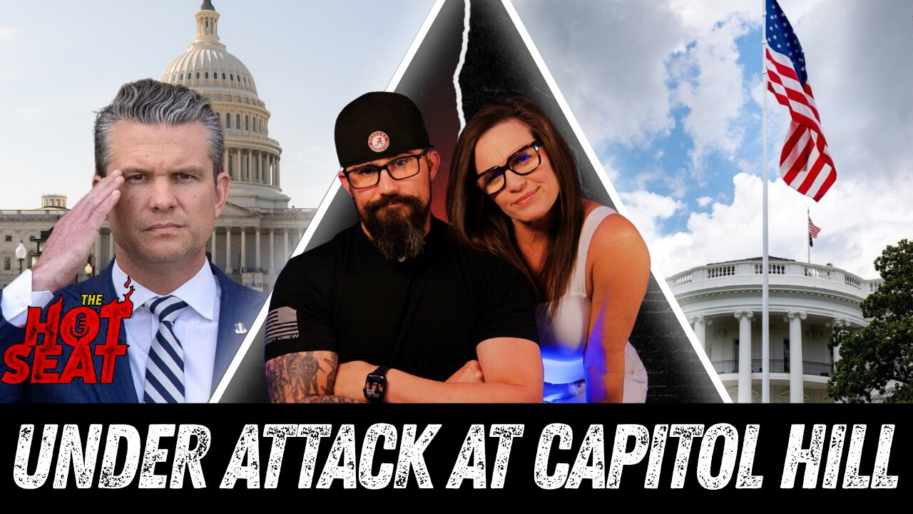 Pete Is Under Attack At Capitol Hill + That Big Beautiful Flag!