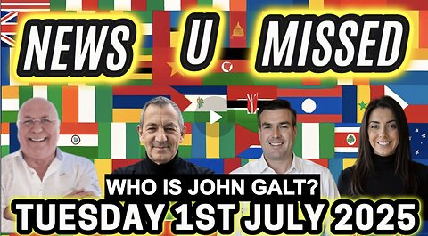 CHARLIE WARD DAILY NEWS- BBC NOW HAS VERIFIED NEWS, CLIMATE CHANGE BEING EXPOSED. WHO IS John Galt?