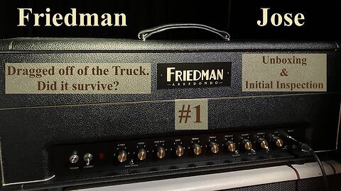 Friedman Jose Delivery Fail an Unboxing