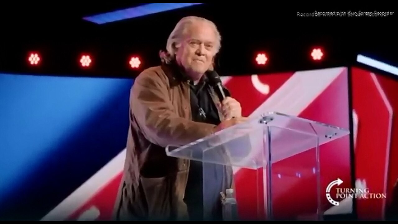 STEPHEN K BANNON SPEECH & RESPONSE TO BEN SHAPIRO - 18 mins.
