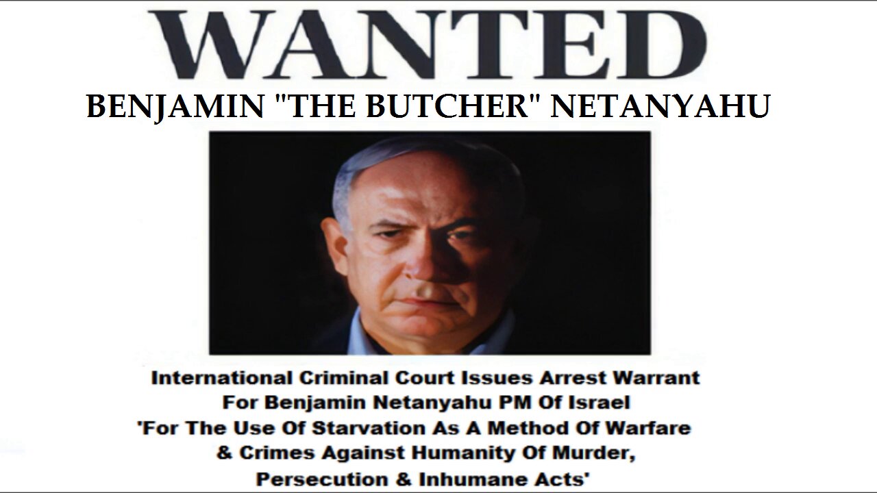Anon Message For Benjamin The Butcher Netanyahu