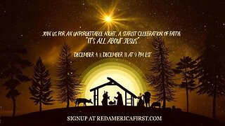 #TOWNHALL It's all about Jesus mini-series RedAmericaFirst.com Join the audience today!