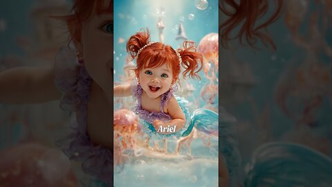Disney Princesses Reimagined as Babies #cute #baby #disney #princess